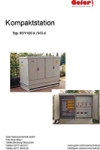 Downloads 27 Prospekt Trafo- Kompaktstation NDV 1600