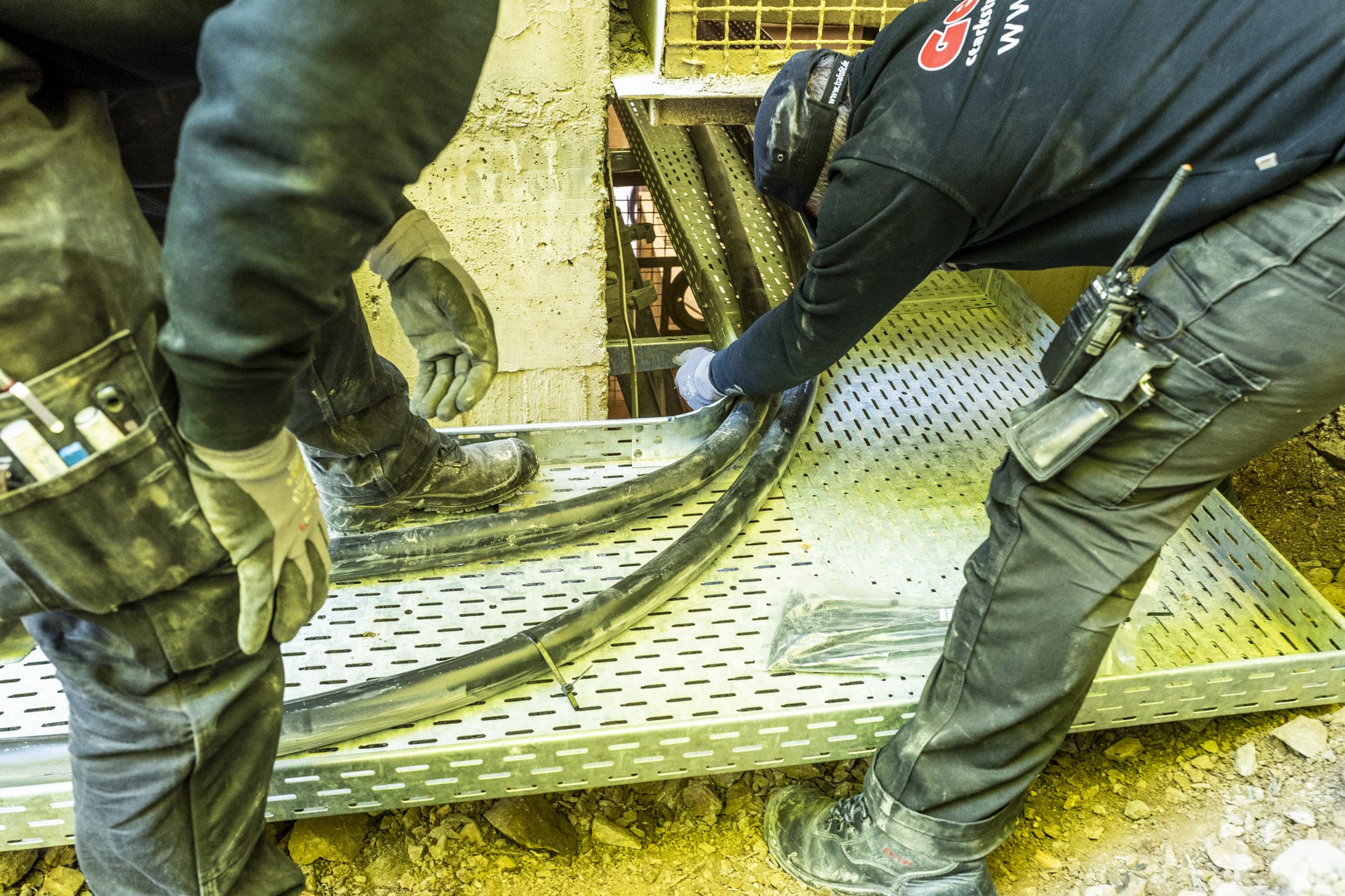 Kabelziehwinde 2026 16 Kabelverlegung mit Spillwinde