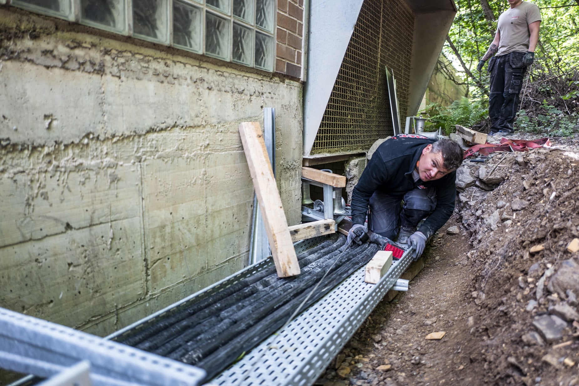 Kabelziehwinde 2026 17 Kabelverlegung mit Spillwinde