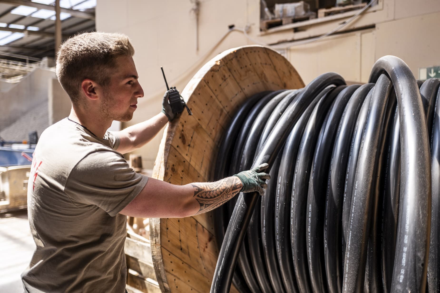 Kabelziehwinde 2026 4 Kabelziehwinden mit hydraulischem Antrieb