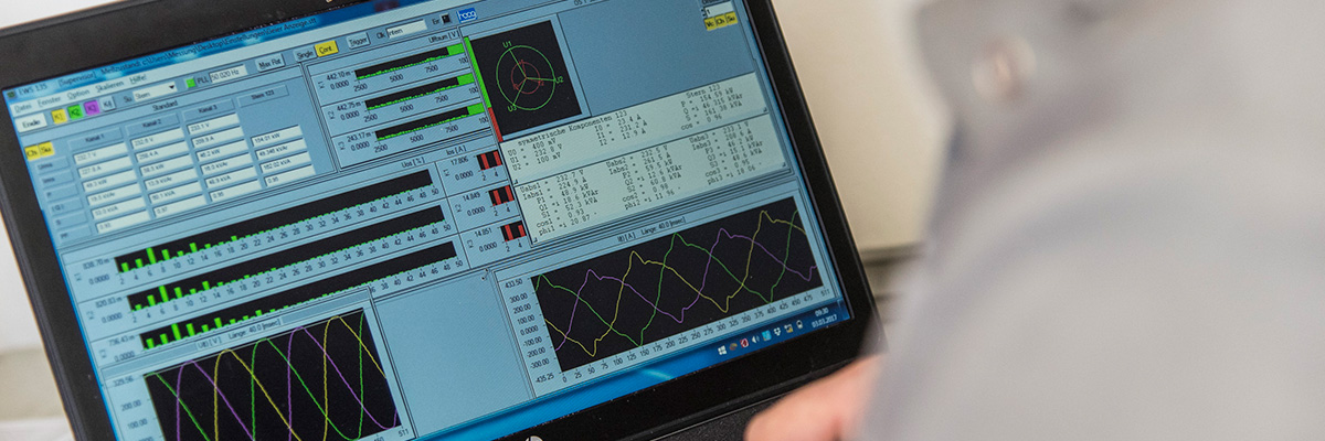 Messung & Netzanalyse 1 Geier Starkstromtechnik NETZ-/OBERSCHWINGUNGSANALYSE