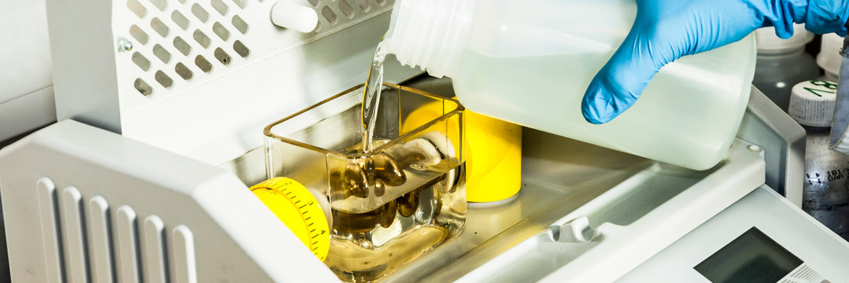 Trafo-Isolieröluntersuchung 1 Geier Starkstromtechnik Trafo-Isolieröluntersuchung