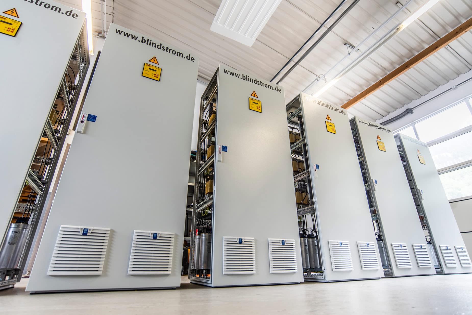 Schaltschrankbau 25 Schaltanlagenbau für Blindstromkompensationsanlagen
