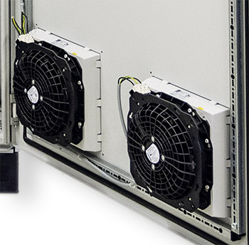 Blindstromkompensation 9 Gehäuselüfter Blindstromanlage