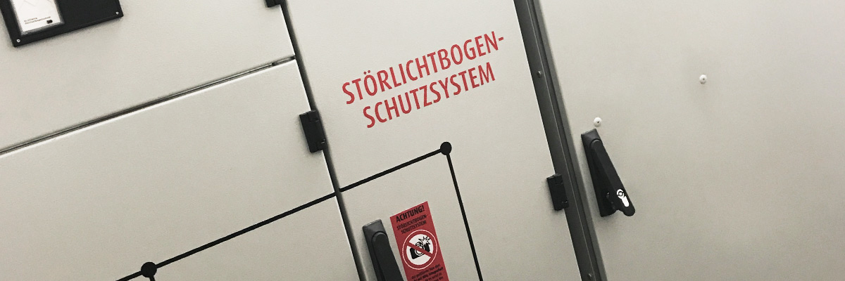 Störlichtbogenschutz 1 Geier Starkstromtechnik Aktiver Störlichtbogenschutz