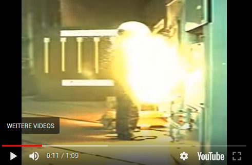 Störlichtbogenschutz 6 Video: Störlichtbogen in Zeitlupe