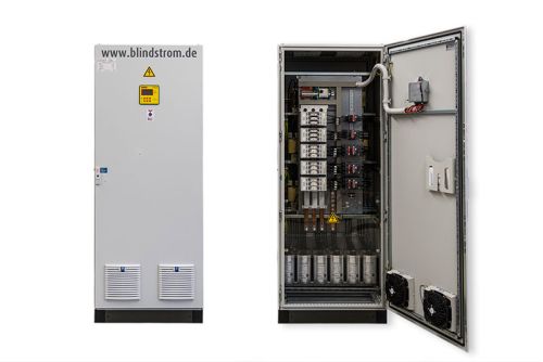Blindstromkompensation 14 Blindstromanlage geschlossen und geöffnet